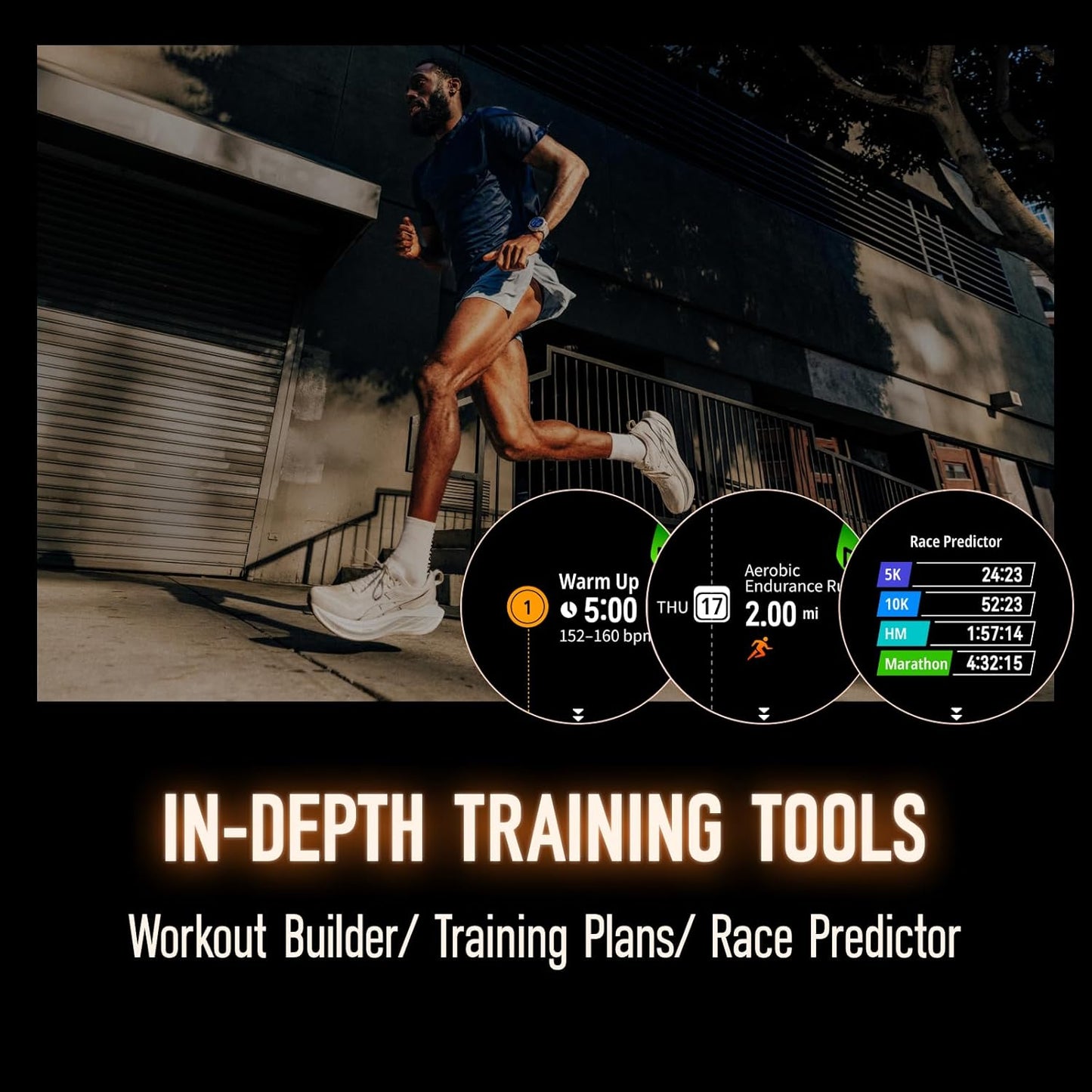 PACE Pro GPS Sport Watch, 1.3-Inch AMOLED Touchscreen, Fastest in Class Processor, 20 Days Battery Life, Navigation with Global Offline Maps, Sleep Tracking, Running, Cycling, Swimming (Gray)