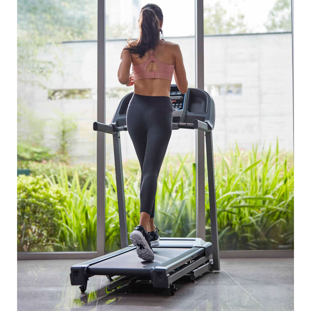 Fitness TR5.0 Atzone Treadmill and Protective Floor Mat