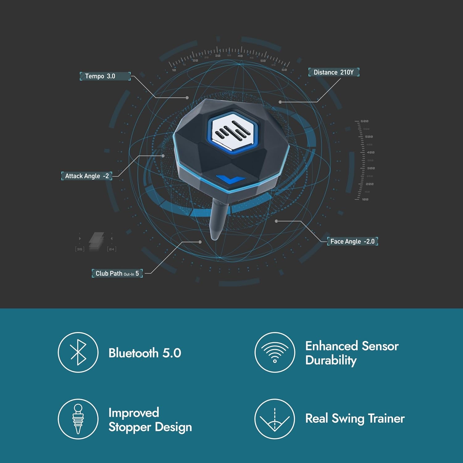 Transform Your Golf Game with the 2 Home Golf Game Simulator - Interactive Fun with Motion Sensor & Swing Stick for Any Space - Explore 38,000+ Courses on Android, iOS & E6 Connect!