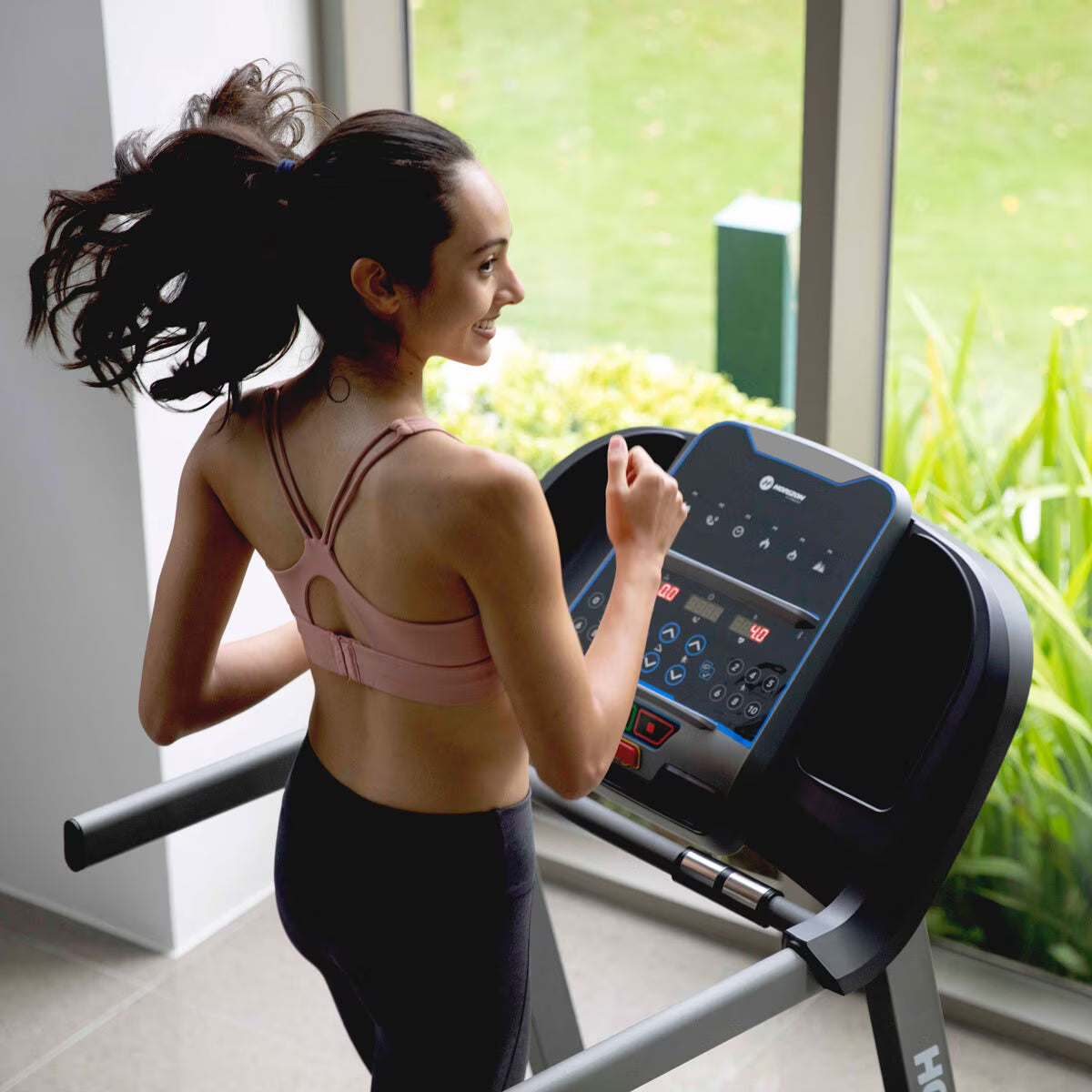 Fitness TR5.0 Atzone Treadmill and Protective Floor Mat