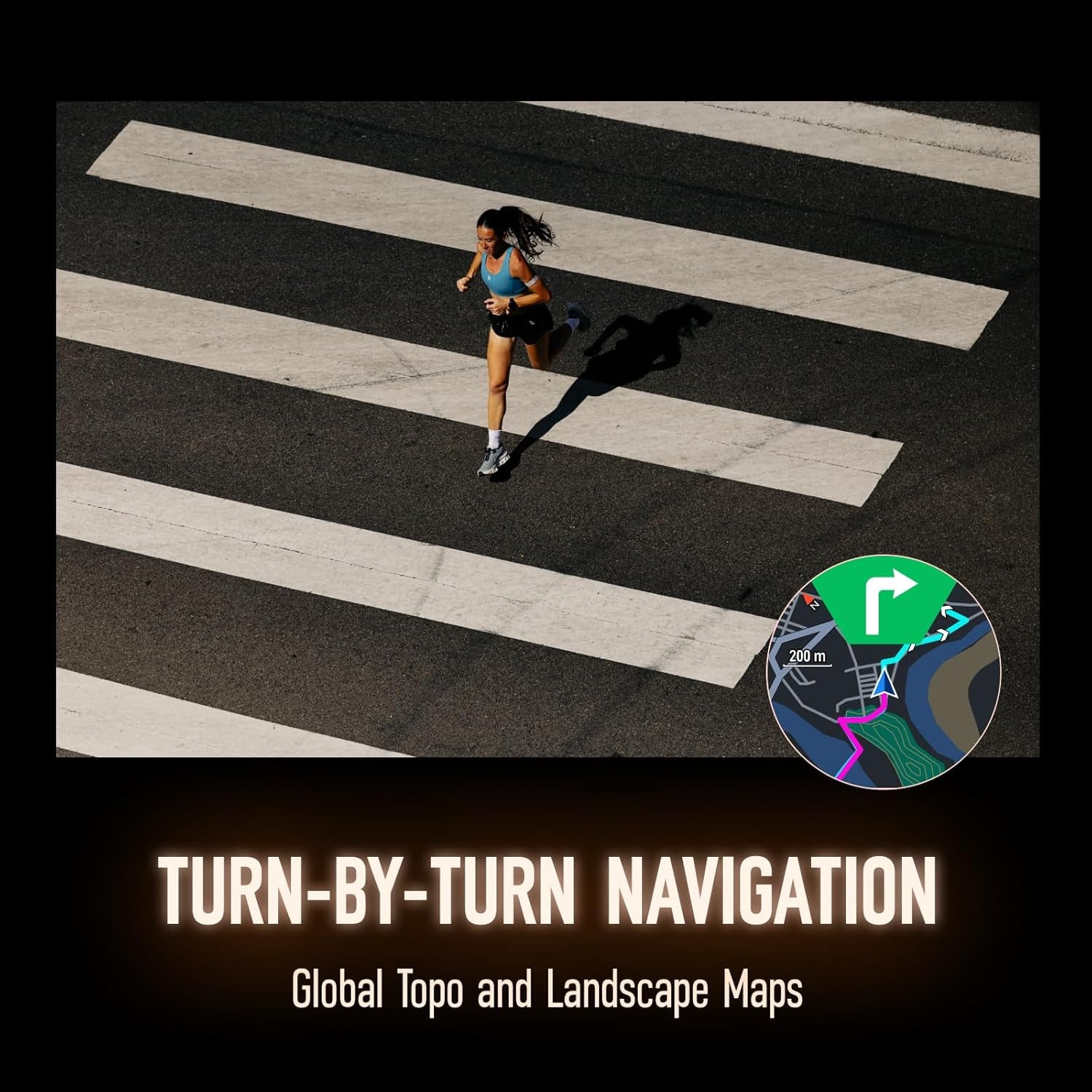 PACE Pro GPS Sport Watch, 1.3-Inch AMOLED Touchscreen, Fastest in Class Processor, 20 Days Battery Life, Navigation with Global Offline Maps, Sleep Tracking, Running, Cycling, Swimming (Gray)